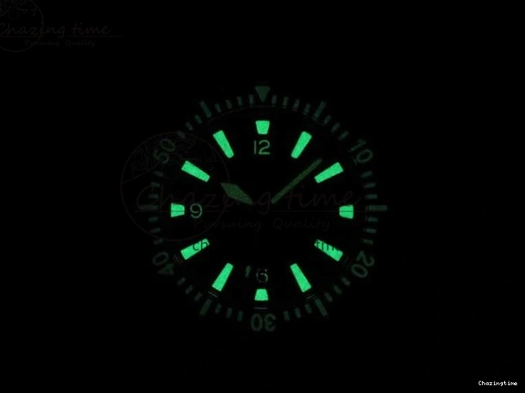 0115 Vintage Seamaster 300 Date T SS B12 Black Dial On Brown Leather Strap A2836 (Free Nylon Strap) WeatherProof 7911